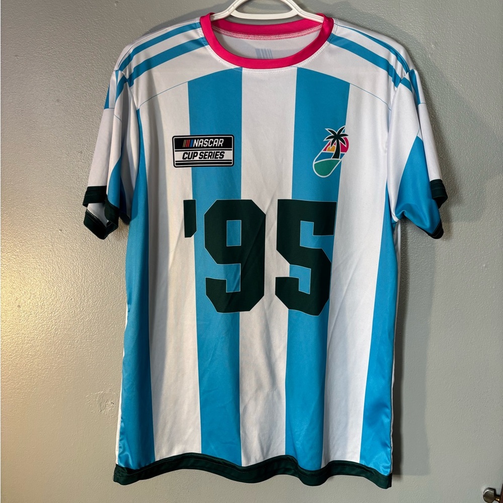 Limited edition NASCAR Homestead Miami Speedway soccer jersey